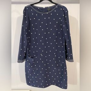 J. Crew Polkadot Shift Dress